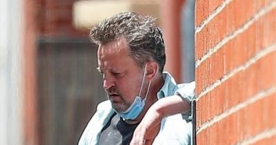 Matthew Perry follows Friends co-star Jennifer Aniston’s advice as he sports face mask in Beverly Hills - www.ok.co.uk - Beverly Hills