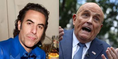 Rudy Giuliani Says He Called the Cops on Sacha Baron Cohen After Alleged Prank - www.justjared.com - New York