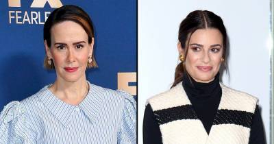 Sarah Paulson Plays Coy When Asked About Lea Michele Allegations: I ‘Plead the 5th’ - www.usmagazine.com - USA - county Story