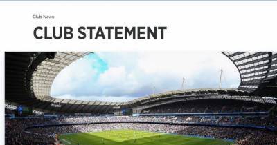Man City issue statement after CAS decision overturns Champions League ban - www.manchestereveningnews.co.uk - Manchester