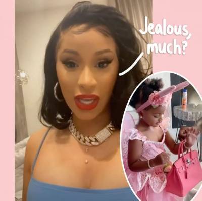 Cardi B Defends Offset For Buying 2-Year-Old Kulture An Expensive Birkin Bag: ‘It’s Not Up To What The Kids Like’ - perezhilton.com