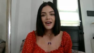 Lucy Hale Looks Back at 'Fifty Shades' Audition: 'I Was Mortified' - www.justjared.com - county Steele