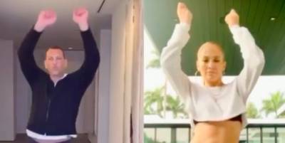 Jennifer Lopez Recruited Alex Rodriguez For a Hilarious TikTok Dance Challenge - www.marieclaire.com