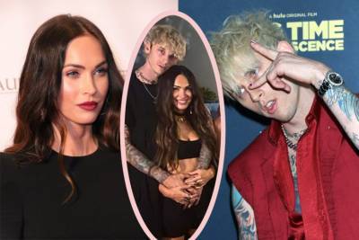 Megan Fox & Machine Gun Kelly Get Coupled Up In New Cast Photo As Their Movie Resumes Production - perezhilton.com
