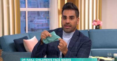This Morning's Dr Ranj Singh issues children's face mask warning - www.manchestereveningnews.co.uk - Scotland - Ireland - Indiana
