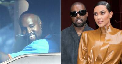 Kanye West is all smiles as he breaks cover after public apology to wife Kim Kardashian - www.ok.co.uk