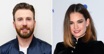 Chris Evans Spotted in London With ‘Mamma Mia 2’ Star Lily James 7 Months After Her Split From Matt Smith - www.usmagazine.com - London