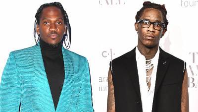 Pusha T Claps Back At Young Thug For Calling Him Out Over Drake Diss On Leaked Pop Smoke Song - hollywoodlife.com