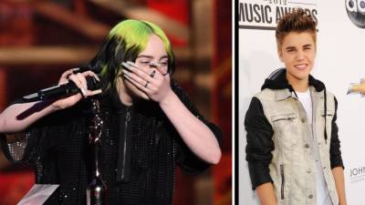 Billie Eilish Used to ‘Sob’ Over Justin Bieber and Almost Went to Therapy Over Her Obsession - www.etonline.com