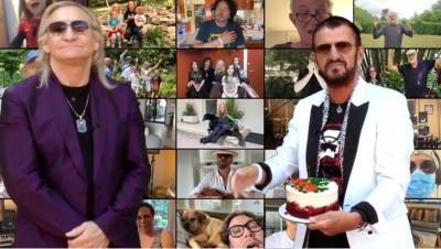 Ringo Starr’s Virtual 80th Birthday Party Draws a Starry Crowd (Watch) - variety.com - county Starr