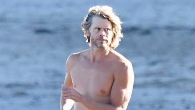 Eric Christian Olsen Goes Shirtless for Run on the Beach in Malibu! - www.justjared.com - Malibu