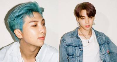 Dynamite Teaser Photos: BTS shows off their swag as RM's green hair & Jimin, Jungkook's denim avatar enthrals - www.pinkvilla.com