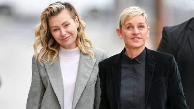 Portia de Rossi Says Wife Ellen DeGeneres Is 'Doing Great' Amid Workplace Investigation - www.etonline.com - California - Santa Barbara