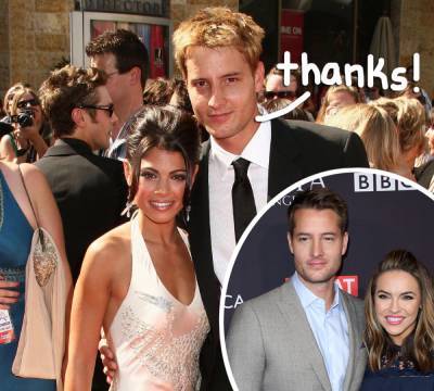 Justin Hartley’s Ex-Wife Pens Message Of Support Amid Drama & Chrishell Stause Seemingly Responds! - perezhilton.com