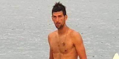Tennis Star Novak Djokovic Trains Shirtless at the Beach - www.justjared.com - Spain - Serbia - Croatia - city Belgrade