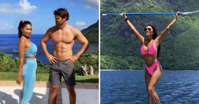 Nicole Scherzinger and boyfriend Thom Evans' romantic Saint Lucia trip looks so dreamy – take a peek - www.ok.co.uk - Scotland - Portugal