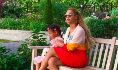 Beyoncé's mum shares video during family outing with Blue Ivy and twin Rumi and Sir - hellomagazine.com