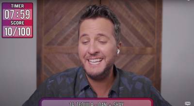Luke Bryan Takes On The 100 Country Songs In Under 10 Minutes Challenge - etcanada.com