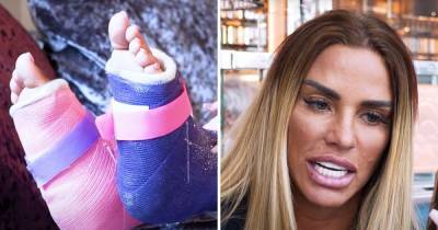Katie Price vows to learn to walk again after being told it will take two years to get back on her feet - www.ok.co.uk - Britain - Turkey