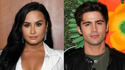 Demi Lovato's Fiancé Max Ehrich Posts Birthday Message and Candid Pics in Her Honor - www.etonline.com
