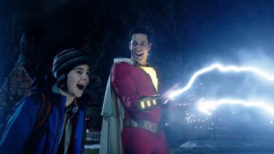 ‘Shazam!’: Zachary Levi And Cast Reveal Title Of Sequel, Remain Tight-Lipped On Details – DC FanDome - deadline.com - county Hall - city Sandberg