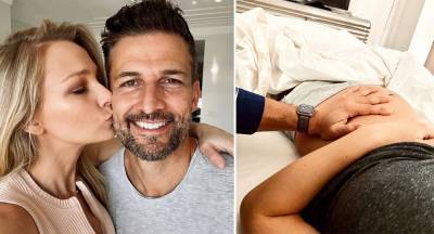 Tim Robards shares beautiful baby bump update - www.who.com.au