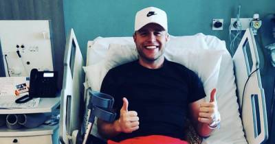 Olly Murs reveals 'doctors had just two hours to save his leg' due to sepsis scare after knee surgery - www.ok.co.uk