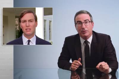 John Oliver Rips ‘America’s Most-Laminated Prince’ Jared Kushner for ‘Infuriating’ Reaction to NBA Strike (Video) - thewrap.com