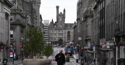 Aberdeen city streets left 'eerily' empty as Scotland's first local lockdown is imposed - www.dailyrecord.co.uk - Scotland - city Aberdeen