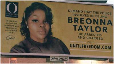 Oprah Winfrey Sets Up Billboards Outside Louisville, Kentucky for Breonna Taylor - variety.com - Taylor - Kentucky