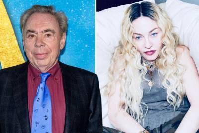 Madonna teases biopic, slams ‘Evita’ composer Andrew Lloyd Webber - nypost.com - London
