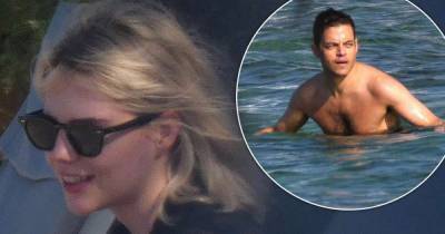 Lucy Boynton joins shirtless boyfriend Rami Malek on Croatia beach day - www.msn.com - Croatia