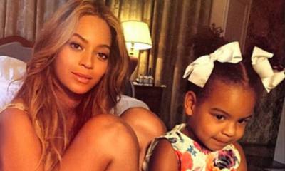 Beyoncé's daughter Blue Ivy rocks colourful eyeshadow in adorable party pictures - hellomagazine.com
