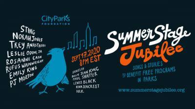 Sting, Norah Jones, Trey Anastasio, More to Perform at Summerstage Benefit Thursday - variety.com
