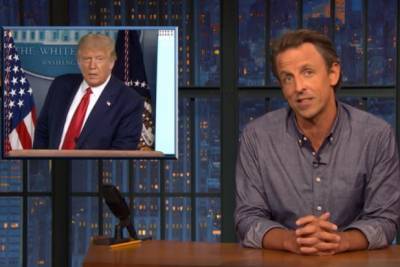 Seth Meyers Rips Trump for Not Caring About Blue State COVID Deaths: ‘Go F— Yourself’ (Video) - thewrap.com - Columbia