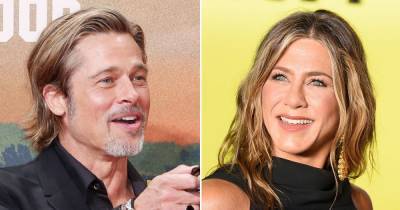 Brad Pitt and Jennifer Aniston ‘Had a Really Good Time’ Doing ‘Fast Times’ Table Read - www.usmagazine.com