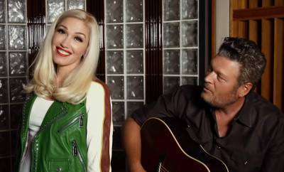 Blake Shelton & Gwen Stefani Drop an Acoustic Version of 'Happy Anywhere' Song - Watch Video! - www.justjared.com