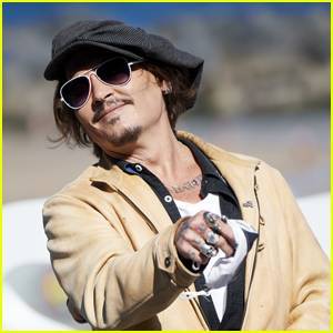 Johnny Depp Poses at 'Crock of Gold: A Few Rounds' Photocall at San Sebastian International Film Festival - www.justjared.com - Spain - county Sebastian