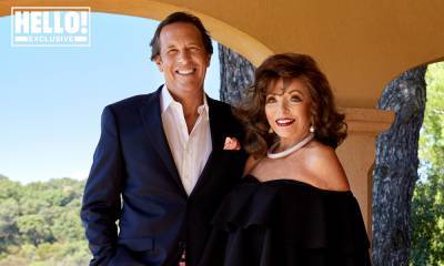 Dame Joan Collins on surviving lockdown with husband Percy Gibson and predicting the pandemic - hellomagazine.com - France