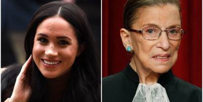 Meghan Markle Calls Ruth Bader Ginsburg 'a Justice of Courage' In a Sweet Tribute - www.elle.com