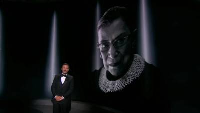 How Ruth Bader Ginsburg Was Remembered During the 2020 Emmys - www.etonline.com - USA - county Jones