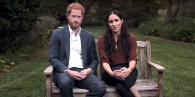 Meghan Markle and Prince Harry Make First U.S. TV Appearance, Imploring People to Vote From Their Backyard - www.elle.com - USA