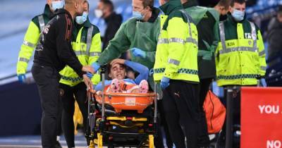 Man City youngster Adrian Bernabe stretchered off against Bournemouth - www.manchestereveningnews.co.uk - Manchester - city Stoke