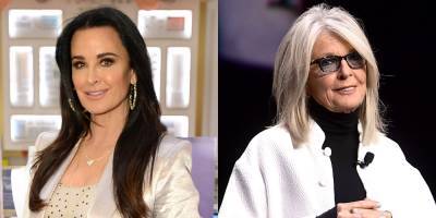 Kyle Richards Thinks Her Stolen Ring Was Worn By A Psychic That Diane Keaton Took A Picture Of - www.justjared.com