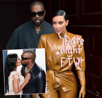 Kim Kardashian & Kanye West Enjoy A Date Night Out Following Reports Of Marriage Strife - perezhilton.com