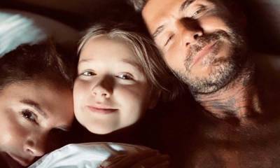 Victoria Beckham shares the most angelic photo of daughter Harper - hellomagazine.com