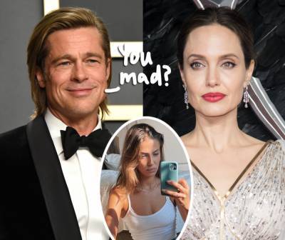 Brad Pitt Expects Angelina Jolie To ‘Lash Out’ After He Pulled This Petty Move With His New Girlfriend! - perezhilton.com - France - Hollywood