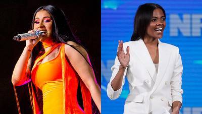 Cardi B Claps Back At Candace Owens After MAGA Supporter Shades Her: ‘I Can Make Millions Go Vote’ - hollywoodlife.com