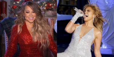 Twitter Reacts to Mariah Carey Hearing J.Lo's New Year's Eve Performance During an Interview - www.harpersbazaar.com - county Anderson - county Cooper