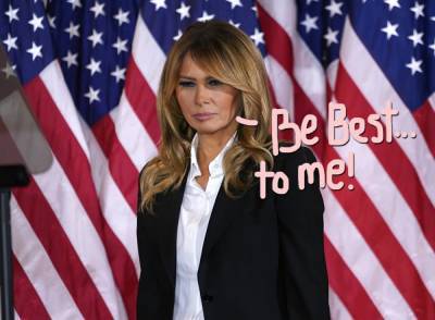 Melania Trump Finally Speaks Out About The Capitol Riots -- And Paints HERSELF As A Victim! Unbelievable! - perezhilton.com - USA